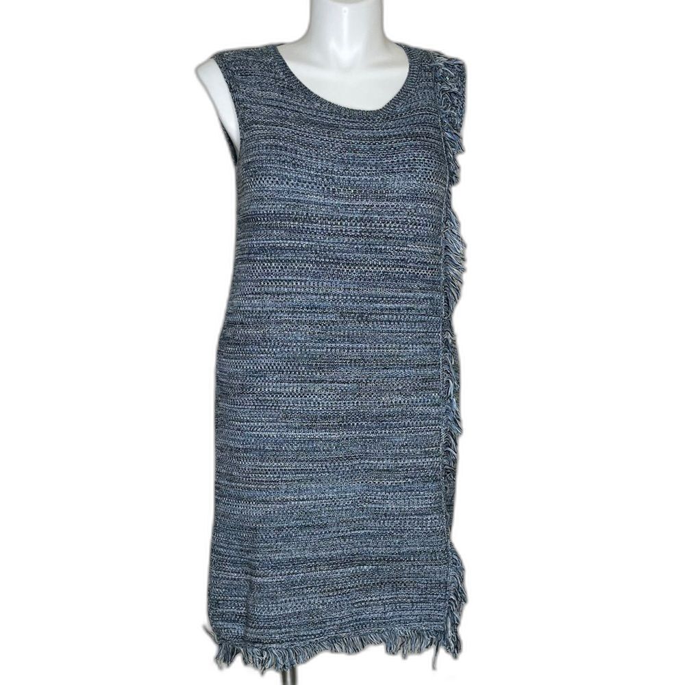 Anthropology Holding Horses fringed knit dress, large